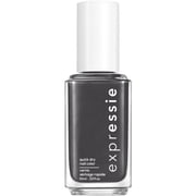 essie Expressie Quick Dry Vegan Nail Polish, Charcoal Gray, 0.33 fl oz Bottle