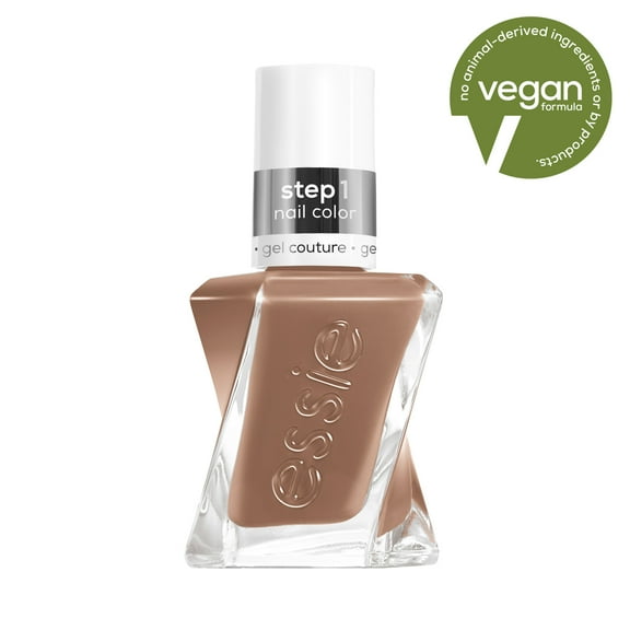 essie Gel Couture Long Lasting Vegan Nail Polish, Brown Taupe, 0.46 fl oz Bottle