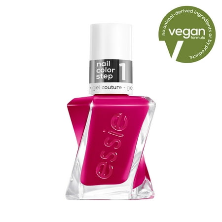 essie Gel Couture Nail Polish, Berry Pink, V.I.Please, 0.46 fl oz Bottle