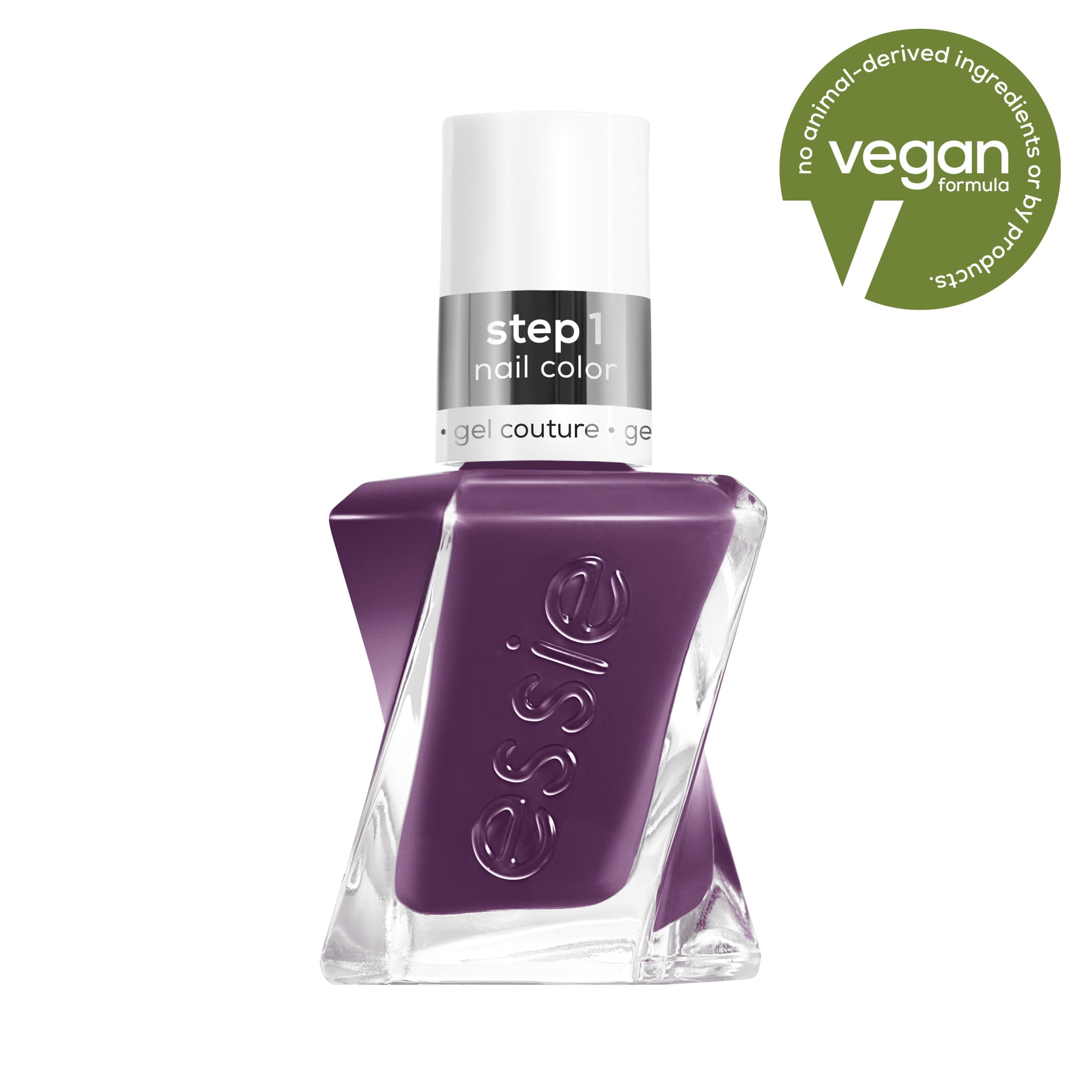 essie Gel Couture Nail Polish, Deep Plum, Museum Muse, 0.46 fl oz