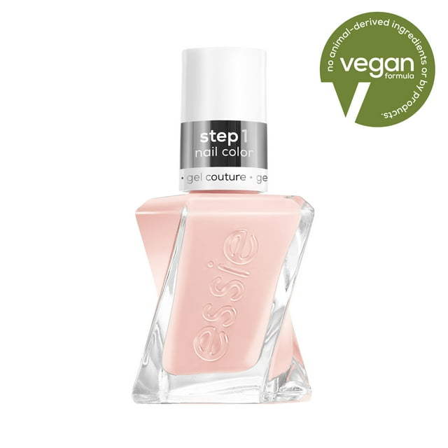 essie Gel Couture Nail Polish, Sheer Pink, Fairy Tailor, 0.46 fl oz Bottle