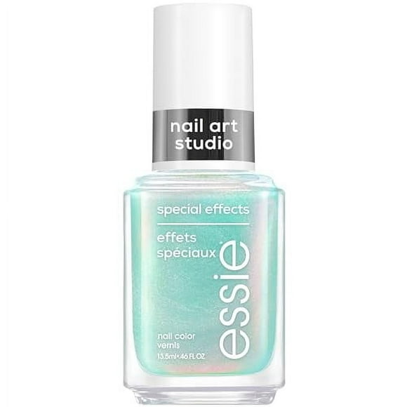 essie Nail Art Studio Special Effects Chrome Polish, Vegan, Aqua Nail Polish, Mystic Marine, 0.46 Fl Oz