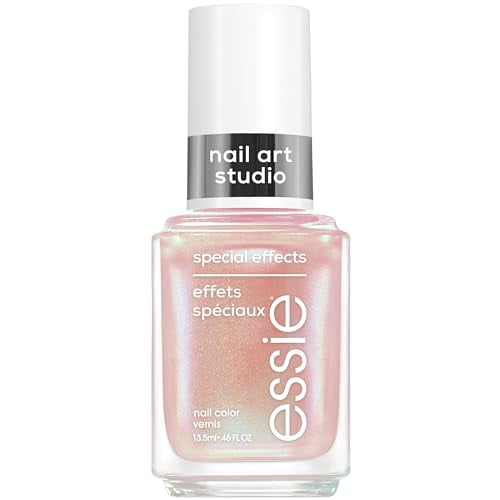 essie Nail Art Studio Special Effects Nail Polish, Chrome, Vegan, Peach Nail Polish, Gilded Galaxy, 0.46 Fl Oz
