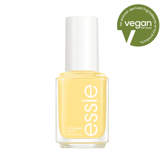 essie Nail Polish, All Fun & Games, Light Yellow, 0.46 fl oz Bottle