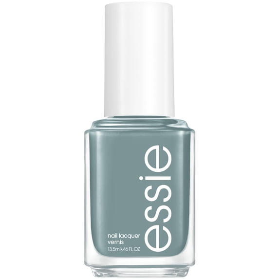 essie Nail Polish, Caught in the Rain, Green, 0.46 fl oz Bottle
