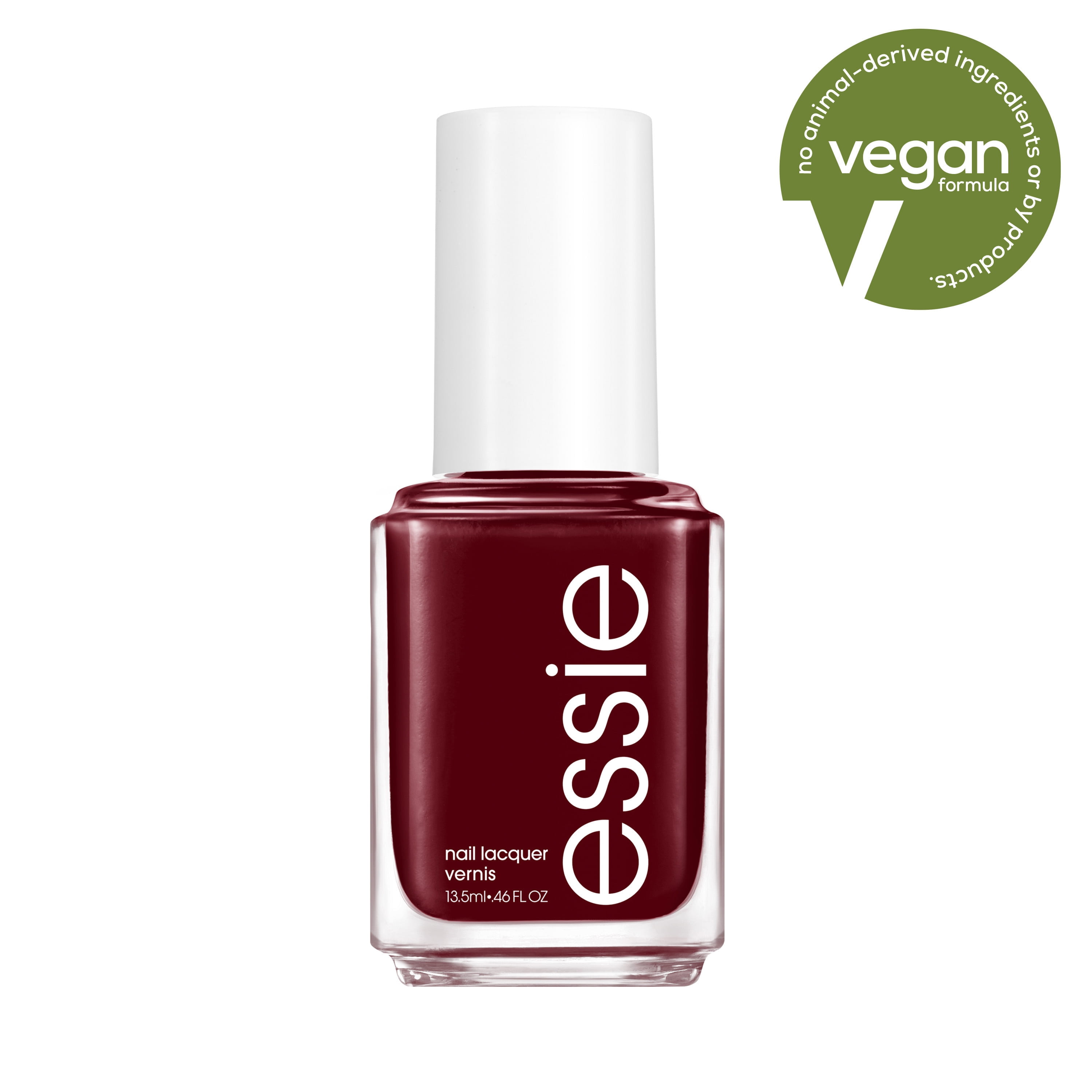 essie Salon Quality 8 Free Vegan Nail Polish, Berry Naughty, 0.46 fl oz ...