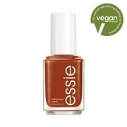 essie Salon Quality 8 Free Vegan Nail Polish, Warm Brown, 0.46 fl oz Bottle