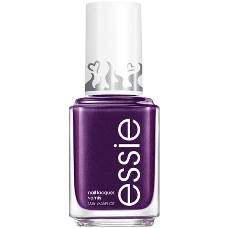 essie Salon-Quality Nail Polish, 8-free Vegan, Valentines Day 2023 collection, Purple, Flirt With Freedom, 0.46 fl oz