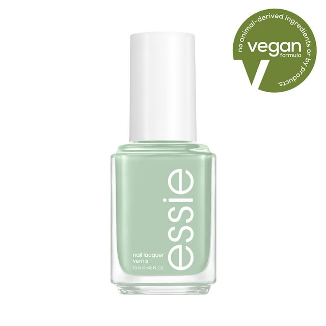 essie Salon Quality Nail Polish, Turquoise and Caicos, Muted Green, 0.46 fl. oz Bottle