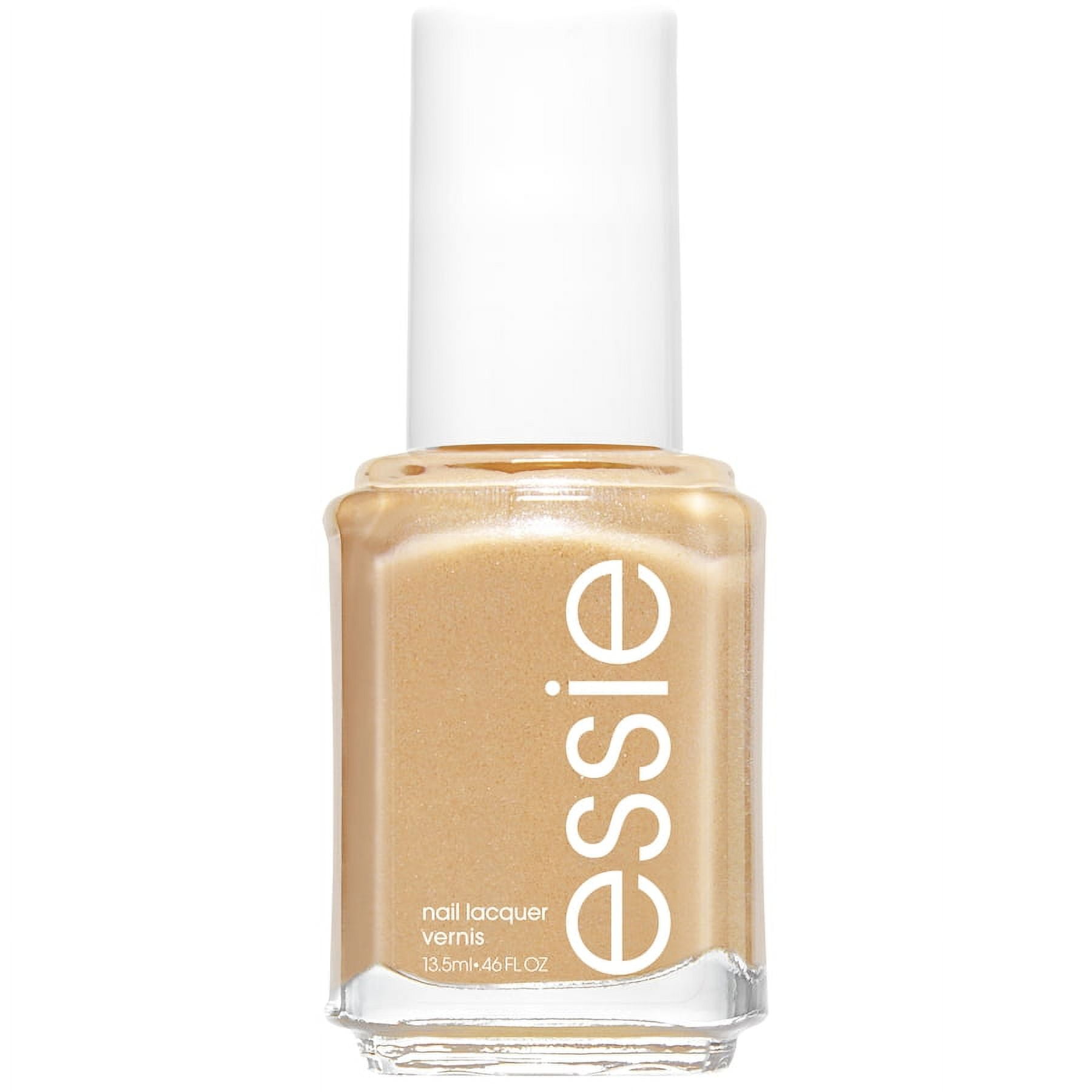 essie Salon Quality Nail Polish, Vegan, Mani Thanks, Gold, 0.46 fl. oz