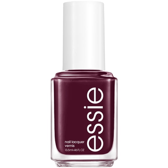 essie Nail Polish, Bahama Mama, Deep Plum, 0.46 fl oz Bottle