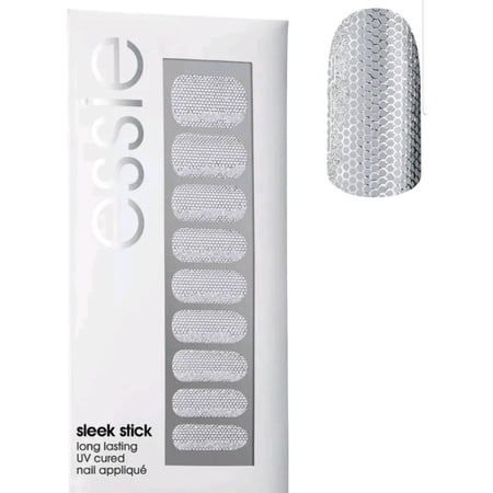 essie Sleek Stick Nail Applique Set, Steel The Show