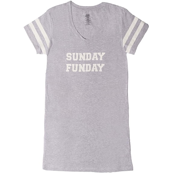 essie Sleepwear Womens Dorm Shirt - Vneck Nightwear Sexy College