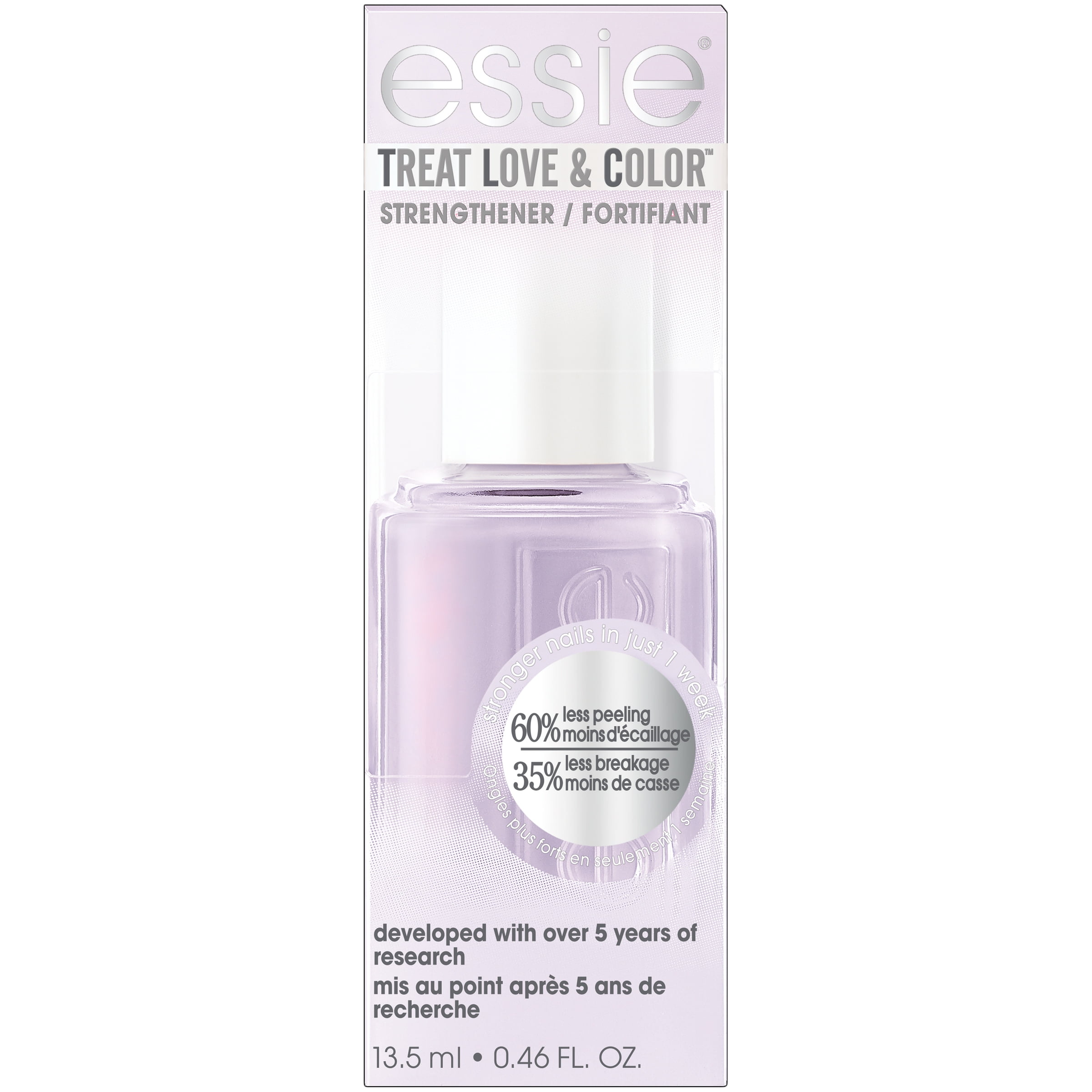 essie Treat Love Color 매니큐어, 08 Laven Dearly, 0.46액량 온스 병