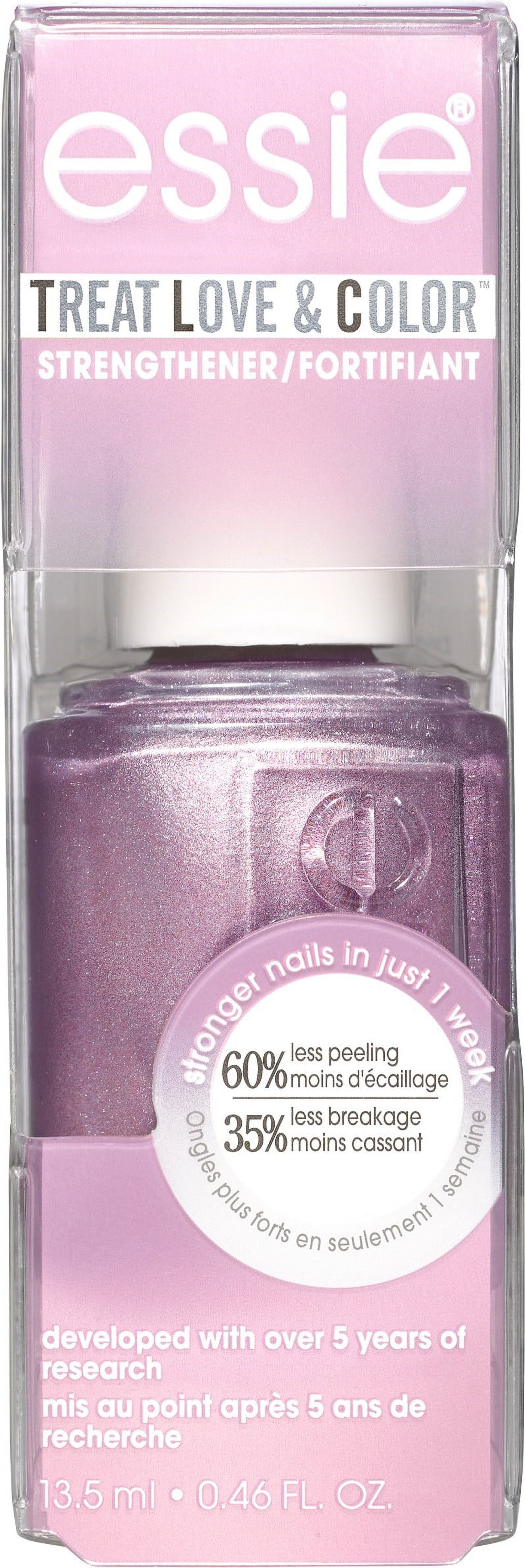 essie Treat Love Color Strengthener Nail Polish, Laced Up Lilac, 0.46
