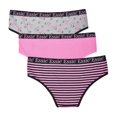 thumbnail image 1 of essie Women's Cheeky Racer Panties Cotton/Spandex Blend 3-Pack, 1 of 6