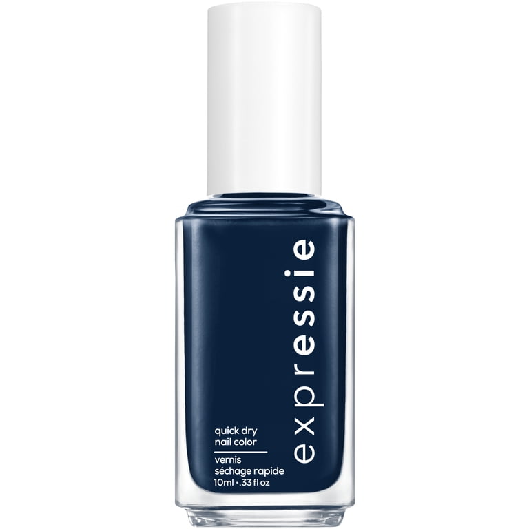 essie, Quick Dry Nail Polish, 0.33 fl oz, Power Moves Blue