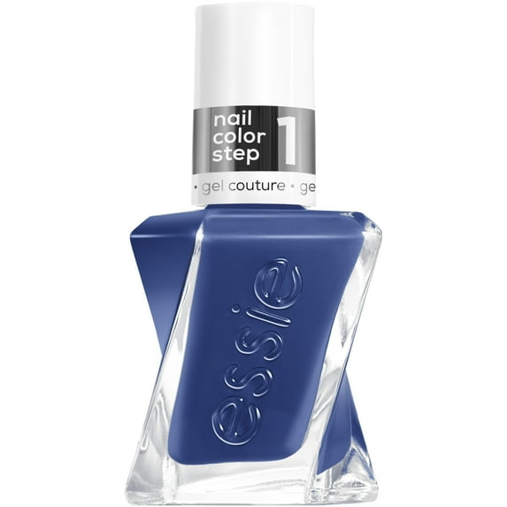essie gel couture, Long-Lasting Nail Polish, Vegan, Be Dazzled, Blue, Statement Peace, 0.46 fl oz