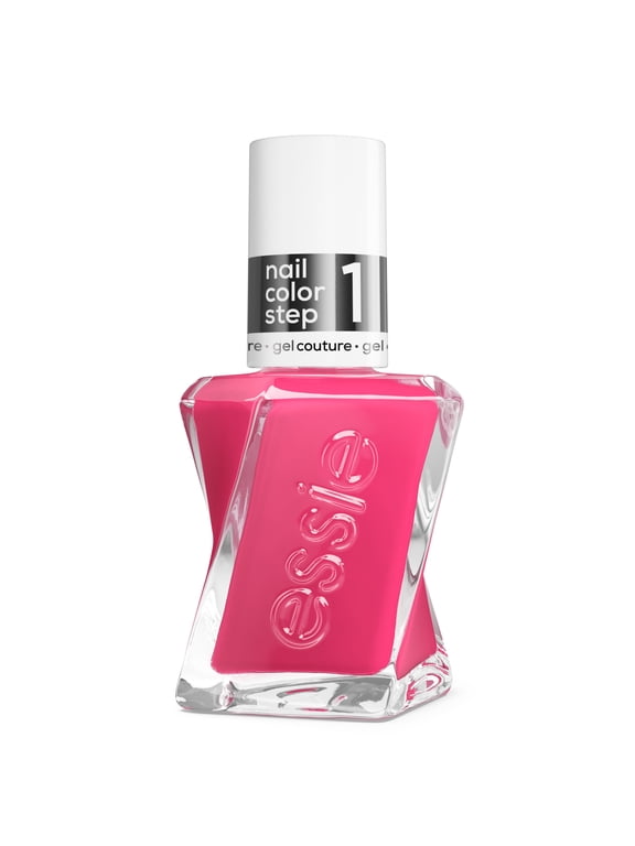 gel couture long-lasting nail polish, vegan, be dazzled, pink, pinky ring, 0.46 fl oz