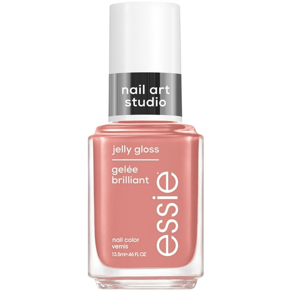 Essie salon-quality nail polish, boho rodeo, jelly gloss, barn bohème, 0.46 fl oz