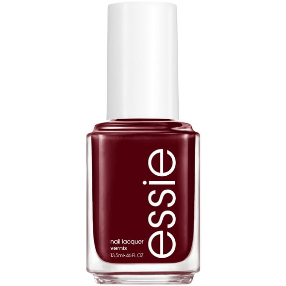 essie salon-quality nail polish, vegan, deep berry, Berry Naughty, 0.46 fl oz