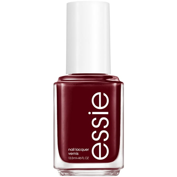 essie salon-quality nail polish, vegan, deep berry, Berry Naughty, 0.46 fl oz