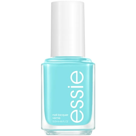 essie salon-quality nail polish, vegan, spring 2023, blue, ride the soundwave, 0.46 fl oz