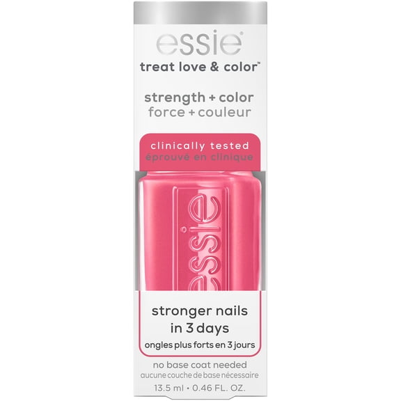 essie treat love & color strength and nail polish, punch it up, 0.46 fl oz