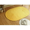 thumbnail image 1 of Better Trends 8' x 11' Oval Braided Rug 100% Polypropylene Durable & Stain Resistant Reversible Indoor/Outdoor Area Utility Rug, Sunsplash Collection - Yellow, 1 of 3