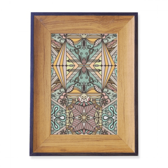 eu rococo style lines pattern photo frame exhibition display art desktop painting