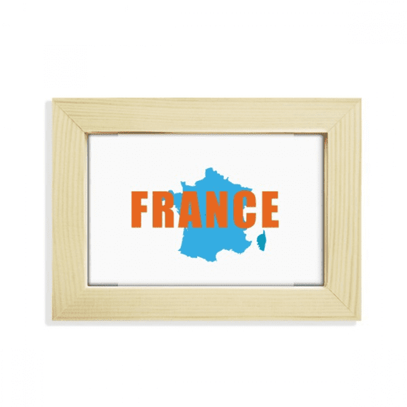 euan map tower france desktop decorate photo frame picture art painting 5x7 inch