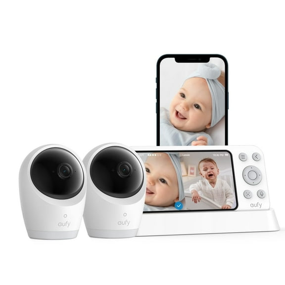 eufy Baby Monitor E21 with 2 4K UHD Cameras