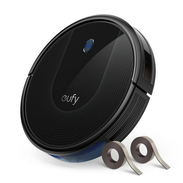 eufy BoostIQ RoboVac 30, Robot Vacuum Cleaner, Upgraded, Super-Thin, 1500Pa Strong Suction, 13ft Boundary Strips Included, Quiet, Self-Charging, Cleans Hard Floors to Medium-Pile Carpets