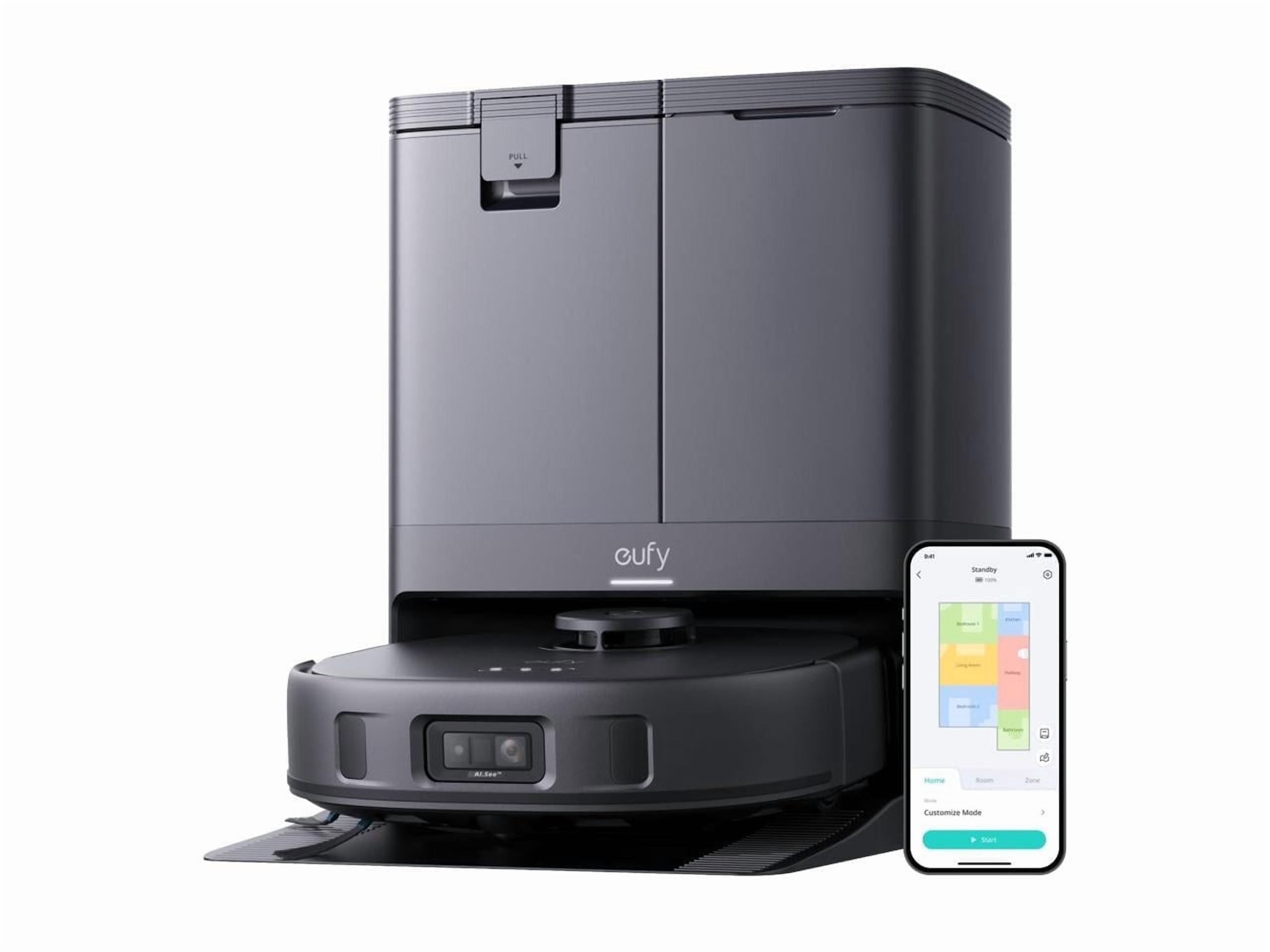【未使用】Eufy X10 Pro Omni eufy X10 Pro Omni Robot Vacuum and Mop, 8,000 Pa Suction, Dual