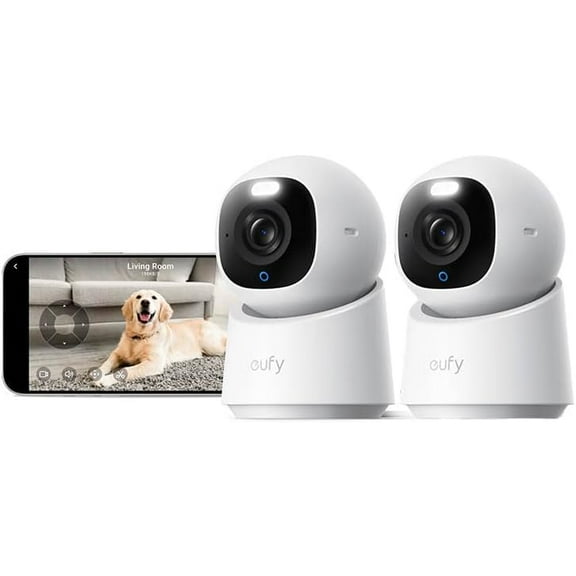 eufy Indoor Cam E30 2-Cam Kit, 4K UHD Security Camera