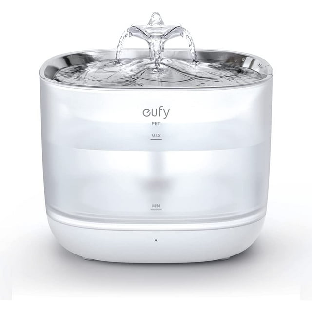eufy Pet Water Fountain, SafeSip Pump Cat Water Fountain for Small Dogs