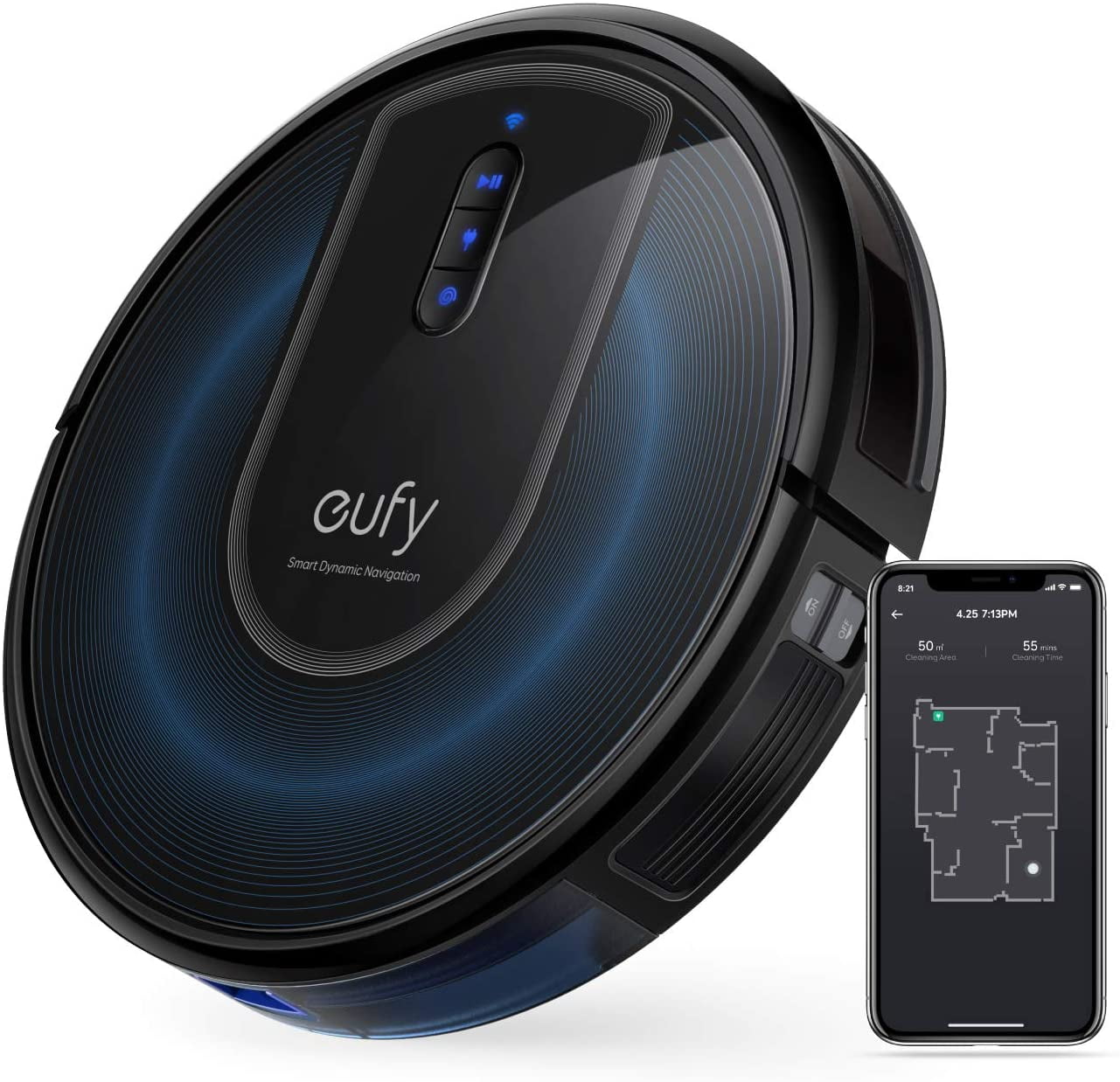 Eufy Robot Vacuum G30, 2000 Pa Suction, Robot Vacuum for