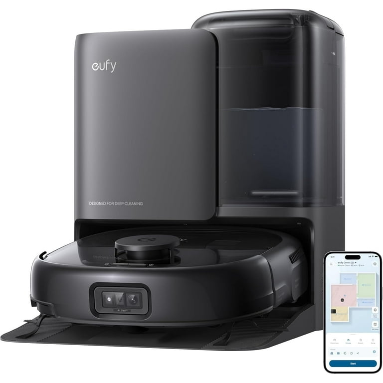 【未使用品】Anker Eufy Robot Vacuum Omni E25 eufy Robot Vacuum Omni E25, HydroJet™ System , Turbo Suction