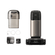 eufy Robot Vacuum Omni S2 + Auto Refill and Drainage System,99.99% Germ Removal, HydroJet  2.0 Always Self-Cleaning Roller Mop, 30,000 Pa Fade-Free Suction, 5-Layer Filtration