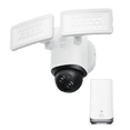 thumbnail image 1 of eufy Security Floodlight Camera E340 Wired with HomeBase 3, Dual Camera, 360° Pan and Tilt, 24/7 Recording, Dual-Band Wi-Fi, 2,000 Lumens, Motion-Activated, Local Storage, No Monthly Fee, 1 of 8