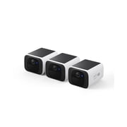 eufy Security S220 SoloCam 3-Cam Pack, Home Security System, Solar Security Camera Wireless Outdoor Camera, Always-On Power, 2K Resolution, 2.4 GHz Wi-Fi, No Monthly Fee