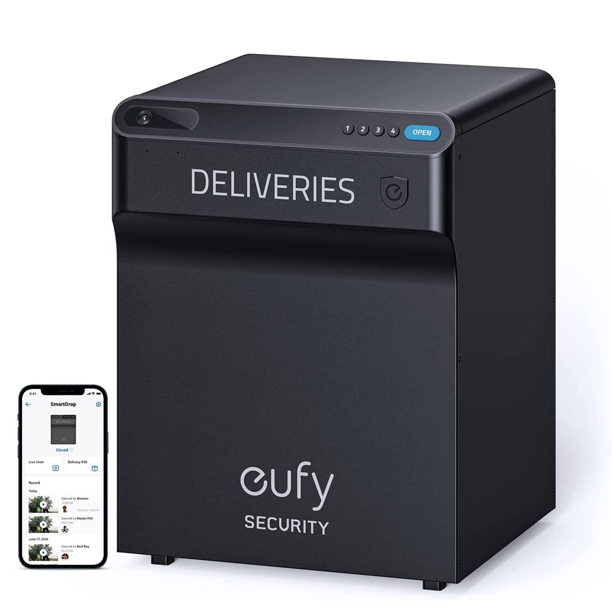 eufy Security SmartDrop Smart Delivery Box Package Protection with