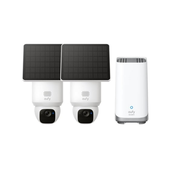 eufy Security SoloCam E30-2 Pack with HomeBase 3