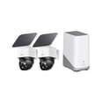 thumbnail image 1 of eufy Security SoloCam S340 2-Pack with HomeBase 3, 360° Surveillance, 2.4 GHz Wi-Fi, No Monthly Fee, 1 of 10