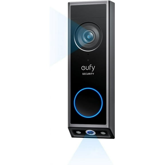 eufy Security Video Doorbell E340, Dual Cameras with Delivery Guard, 2K Camera
