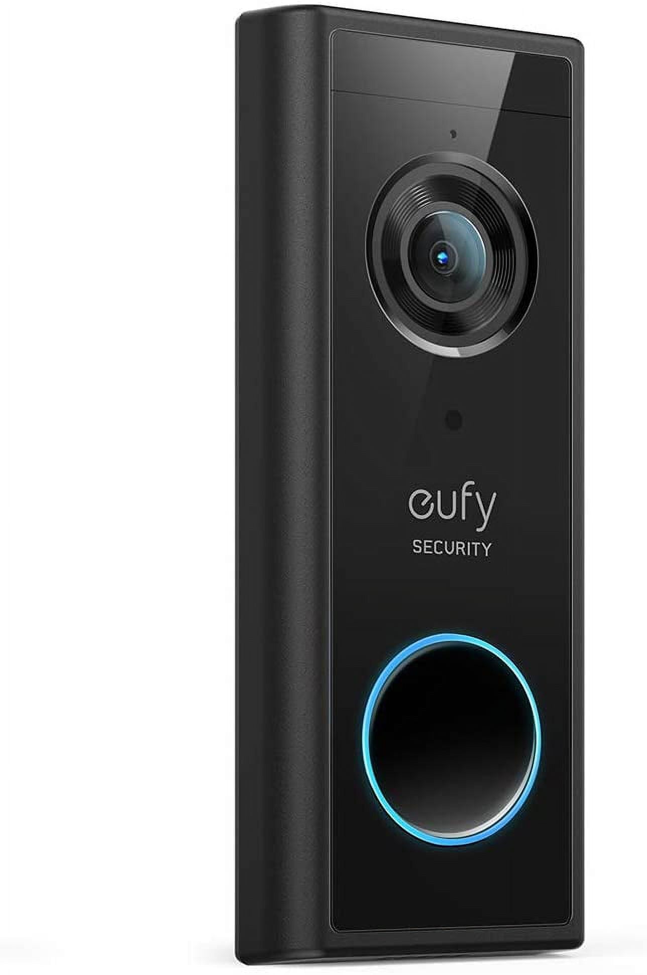 eufy Security Wired Camera Doorbell System, Wireless 2K Video ...