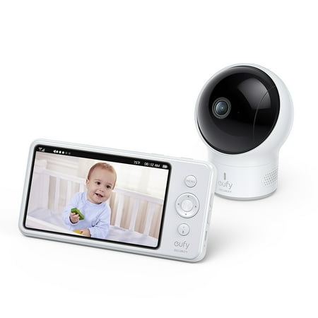 eufy Security - Spaceview Baby Monitor Cam Bundle - White