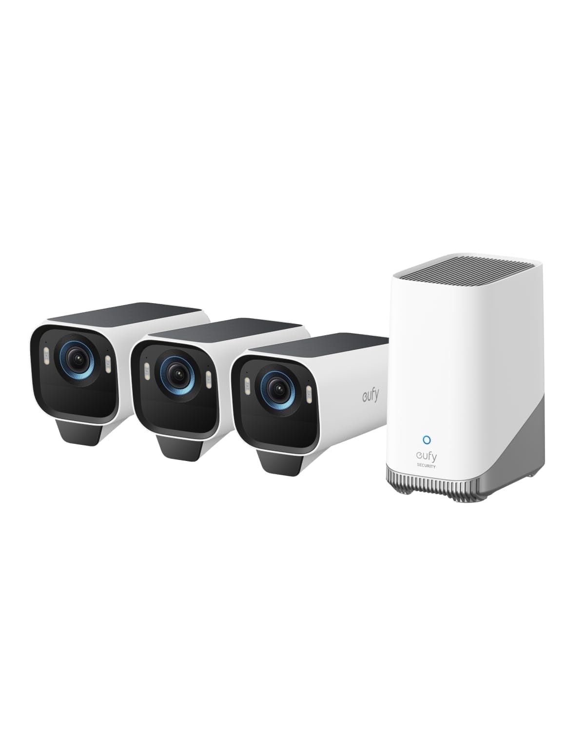 eufyCam 4K Add-On Pro S3 eufyCam 2個セット　eufy S3 Abt | Technology 2.0 SolarPlus with Kit 2-Cam Pro 防犯カメラ
