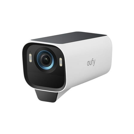eufy Security eufyCam S3 Pro Add-on Cam, Solar Camera Outdoor Wireless, MaxColor Night Vision, 4K Security Camera with Solar Panel, Face Recognition AI, Expandable Local Storage, No Monthly Fee