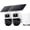 2-Cam Kit, variant on eufy Security eufyCam S4, Solar Security Camera Wireless Outdoor, Triple Lens Bullet-PTZ Cam, 4K UHD, 360° Pan and Tilt, Auto Track, 8× Hybrid Zoom, Color Night Vision, HomeBase S380 Compatible